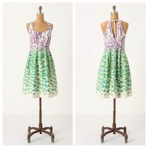 Anthropologie Maeve Wisteria Ivy Dress Sz 4